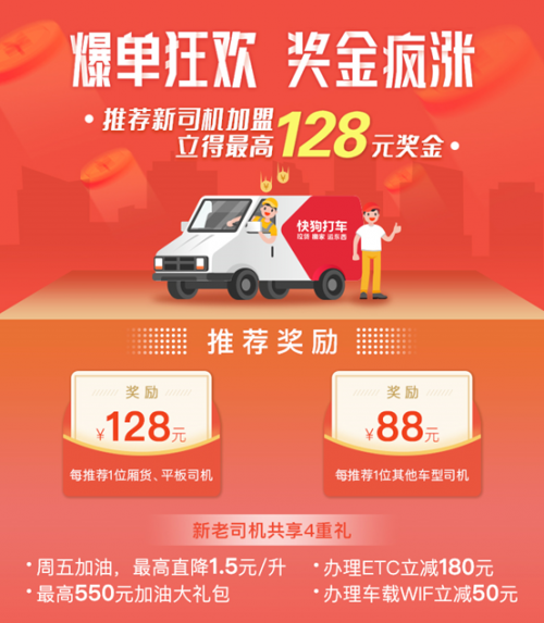 幸福是奮斗出來的！快狗打車向奮斗在一線的司機致敬