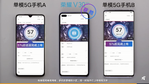 榮耀V30 5G通訊能力強(qiáng)勁，帶給你極速5G新體驗(yàn)