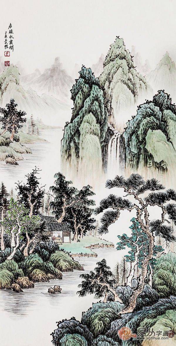 對(duì)于玄關(guān)裝飾字畫的選擇，氣勢大有講究，這些講究可以先看看