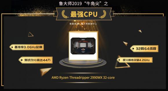 魯大師2019年度PC處理器排行：AMD數(shù)量反超英特爾！