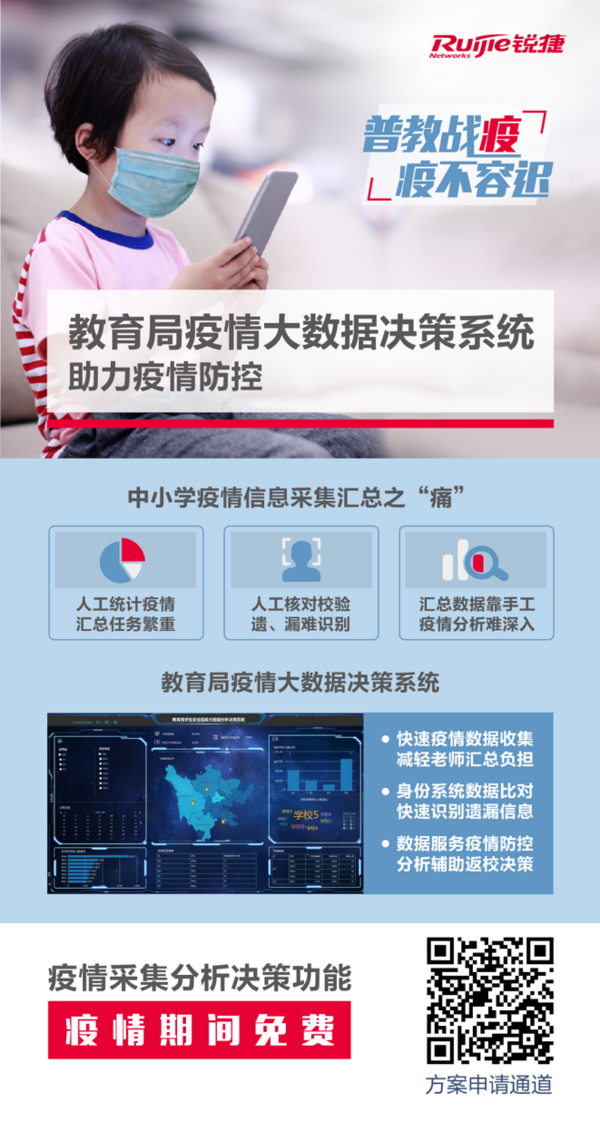 銳捷推出疫情大數(shù)據(jù)決策系統(tǒng)，助力疫情防控