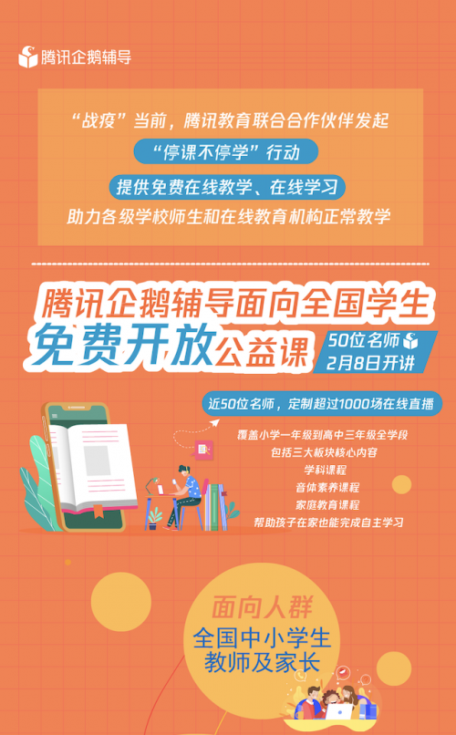 看電視也能上公益課！騰訊企鵝輔導(dǎo)攜手騰訊云走進(jìn)全國(guó)家庭