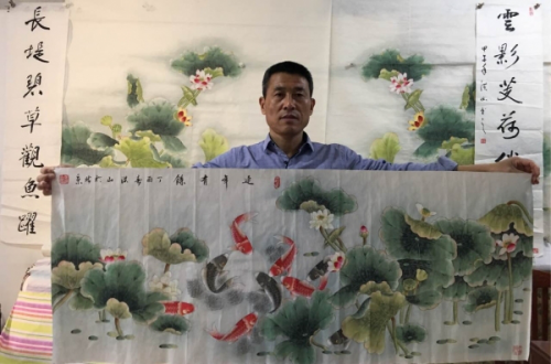 客廳白墻掛什么裝飾畫好，這幾幅花鳥國畫作品最合適了