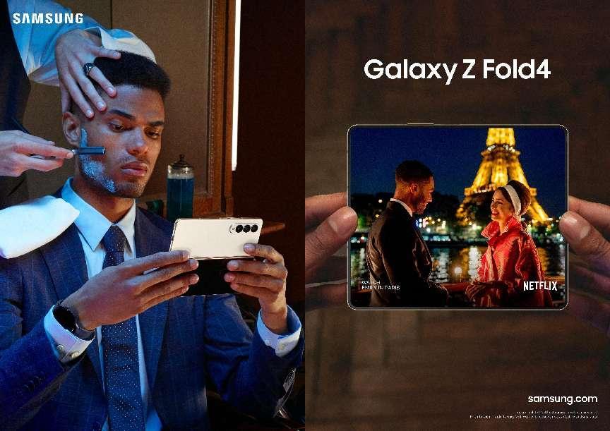 假日出游必備 用三星Galaxy Z Fold4記錄旅途精彩瞬間