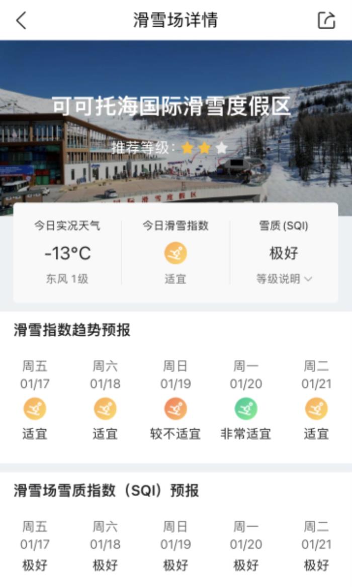 春節(jié)長(zhǎng)假去哪滑雪？這份墨跡天氣滑雪場(chǎng)清單請(qǐng)收好！