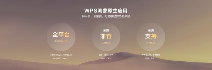 鴻蒙原生版WPS體驗(yàn)升級(jí)：一鍵登錄+跨端創(chuàng)作定義全場(chǎng)景辦公